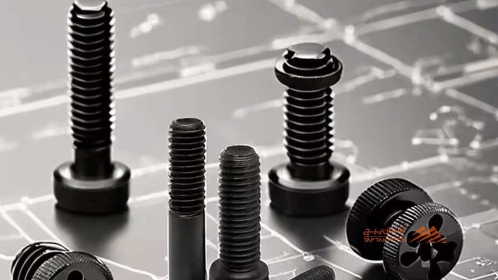 پیچ شش‌گوش فولادی خشکه یزد